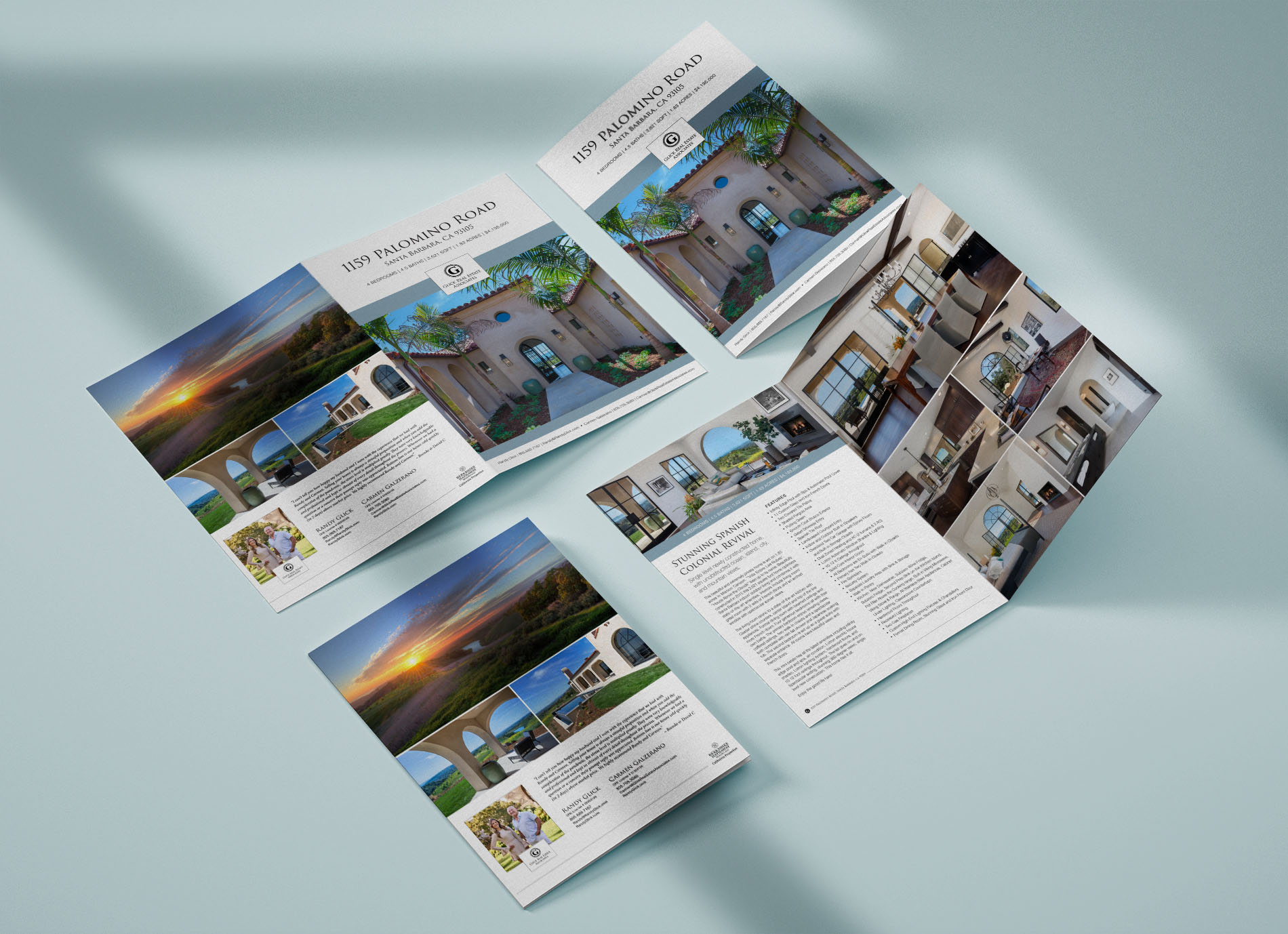 Real estate property brochure design